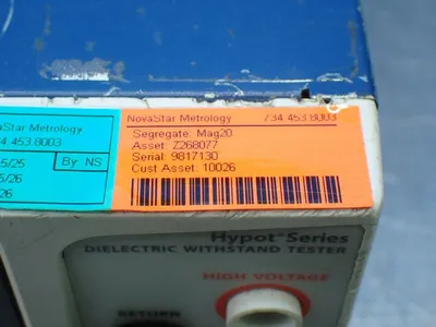 Used ASSOCIATED RESEARCH 3865 High Voltage Testers Ohio US | HGR 24 #782607