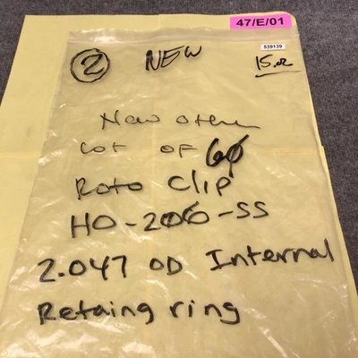 New | in-Stock Rotor Clip HO-206-SS Misc Fasteners California US | Davliegogo LLC #1709818