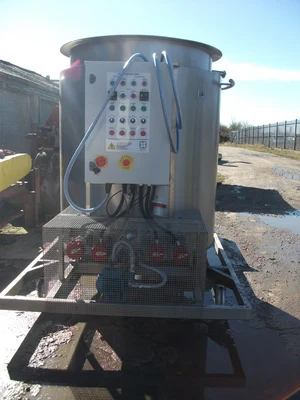 1,100 L S/S Electrically Heated Jacketed Cooker Tank