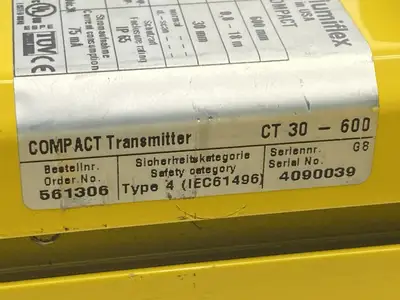 Used Leuze COMPACT Safety Light Curtain Receiver And Transmitter Light Curtains & Grids Michigan US | Maverick Industrial Sales #1400822