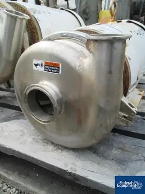 USED Waukesha Cherry-Burrell 3" x 2" Waukesha Centrifugal Pump, S/S, 15 HP