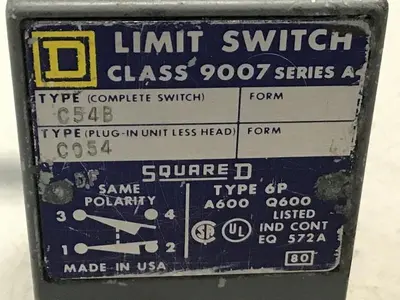 USED SQUARE D 9007-C54B