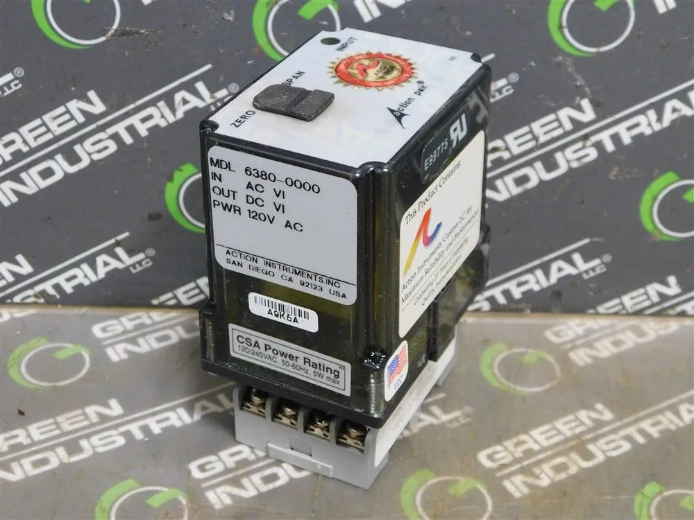 USED ACTION PAK 6380-0000