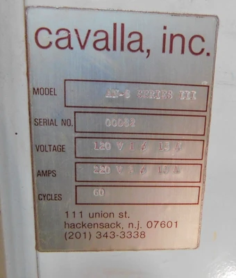 USED CAVALLA AN-8 SERIES III