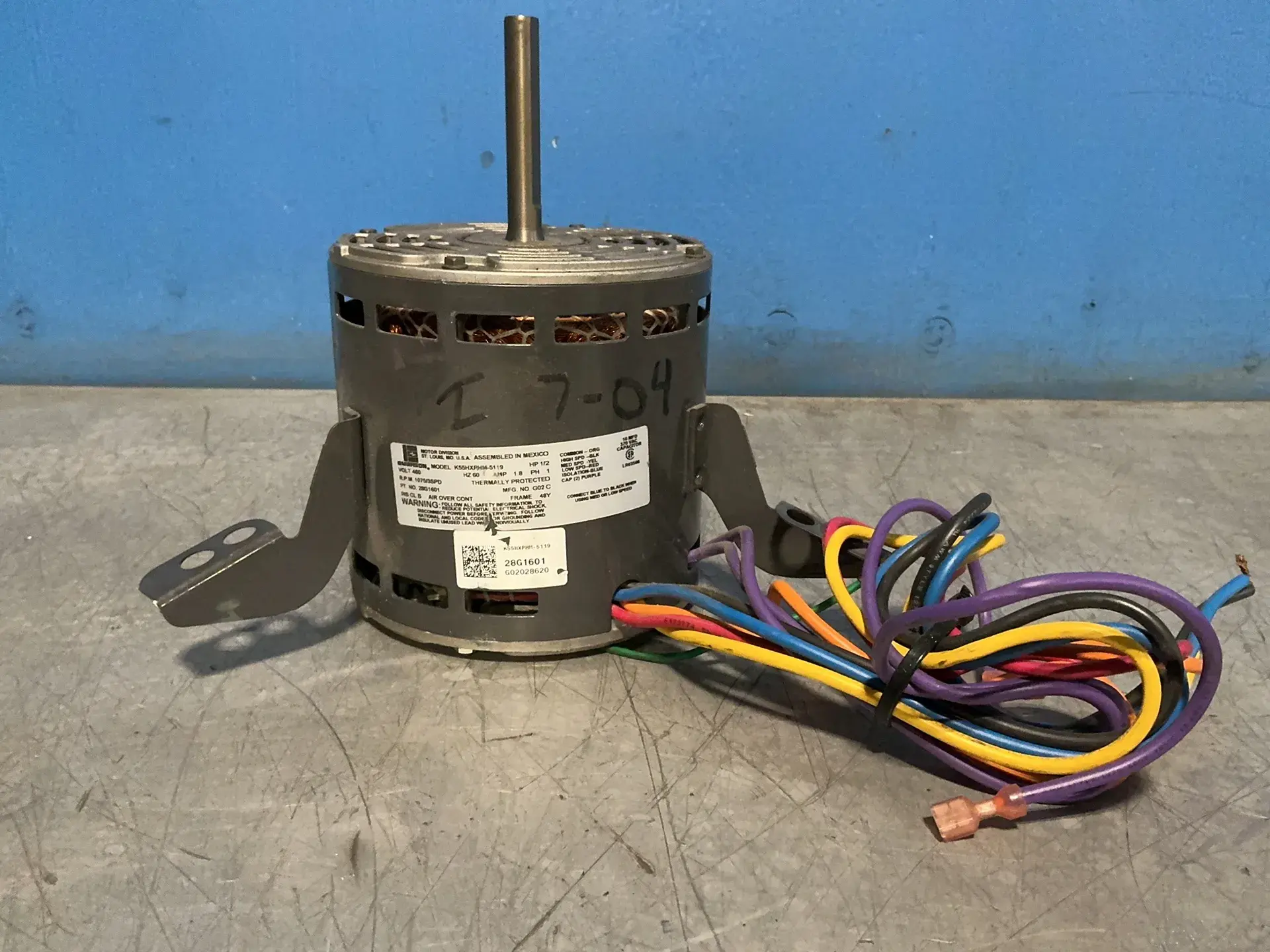 Used EMERSON K55HXPHM5119 Motors (misc) Ohio US | HGR 24 #1556784