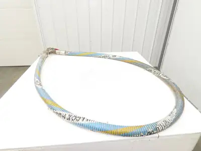 Wilcox 1.5"x 12' Flexible Chemical Transfer Hose Camlok Ends