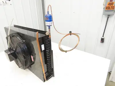 Kaeser 804152 Dryer Coolant Radiator & Fan Assembly Off AS 25 T Air Compressor