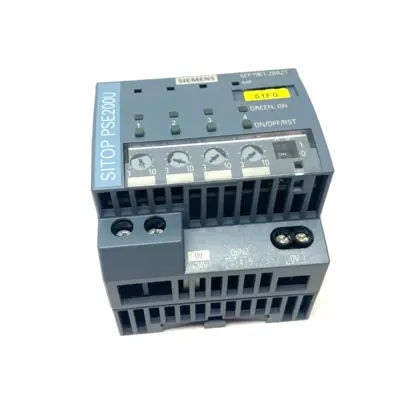 USED SIEMENS SITOP PSE200U SELECTIVITY MODULE 4-CHAN. OUTPUT 24VDC