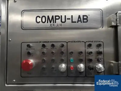 USED Thomas Processing 24" Thomas COMPU-Lab CL24XR Coating Pan, S/S