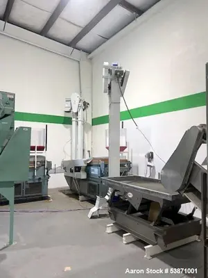 Used Cleaning and Sizing Herb Processing Line