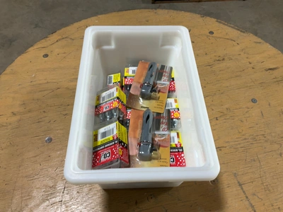 Used LELAND CO2 BEVERAGE CARTRIDGES W/ (2) KEG CHARGERS Beverage Carbonation Equipment Michigan US | Miedema Asset Management Group #1761526