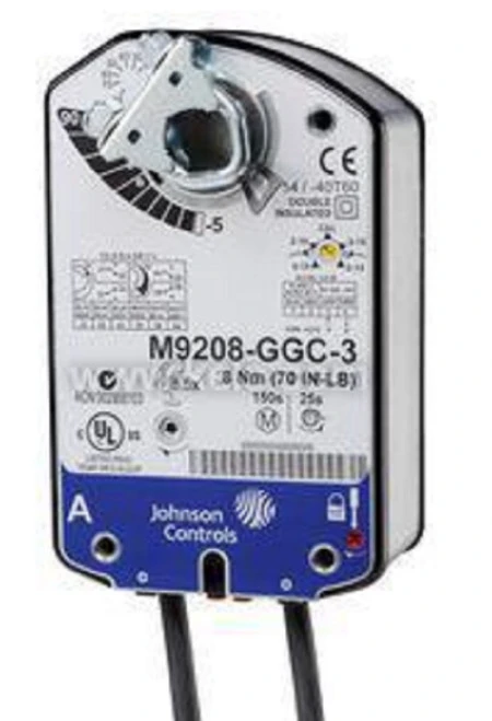 Johnson Controls M9208-GGC-3 Elect Spring Return On/Off Floating 2 SPDT Actuator [New]