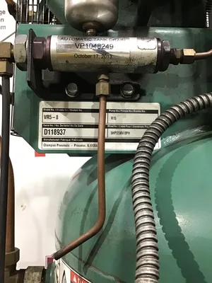 Champion Pneumatic VR5-8 Industrial Vertical Air Compressor Tank 5HP 3PH