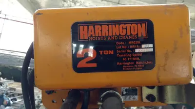 SPC9229  Material Handling Equipment chain hoist, 4,000 lbs. Harrington model  Model ER1A-655