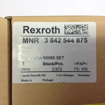 New | in-Stock Rexroth Foot, CS: Vfplus 60X60 Set Conveyor Parts Michigan US | Maverick Industrial Sales #1396208