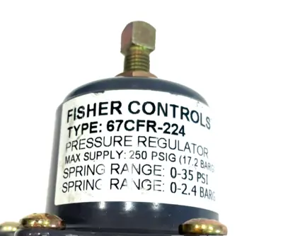 NEW FISHER CONTROLS 67CFR-224 PRESSURE REGULATOR 67CFR224