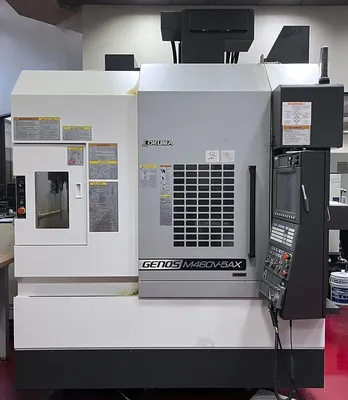2021 OKUMA GENOS M460V-5AX Vertical Machining Centers (5-Axis or More) | Midstate Machinery (2)