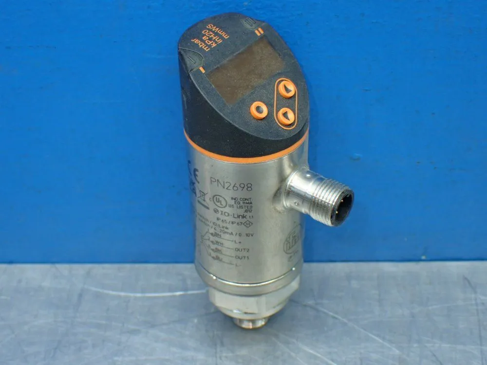 Used IFM PN2698 Pressure Transmitters Ohio US | HGR 24 #1070013