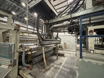 86.6"(2200mm) WIDE REIFENHAUSER 5 LAYER CAST FILM LINE