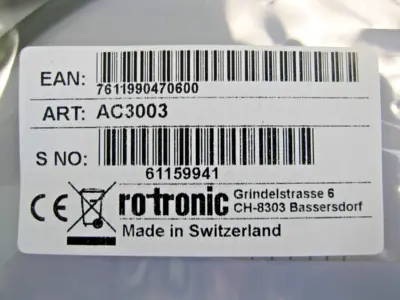 NEW Rotronic AC3003 Extension Cable w Built-In Amplifier 10 Meter SEALED E19