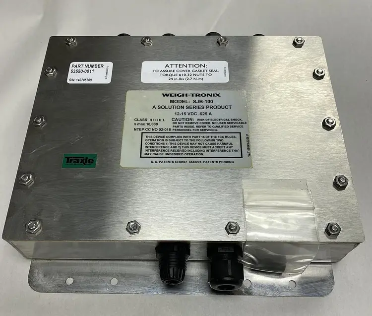 Used WEIGH TRONIX SJB-100 Misc Electrical & Power Parts Ohio US | Surplus Asset Holdings #1233565