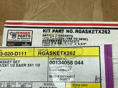 New | in-Stock FISHER RGASKETX162 Misc Electrical & Power Parts Ohio US | Surplus Asset Holdings #1237417