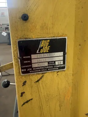USED BIG JOE 2018–R7