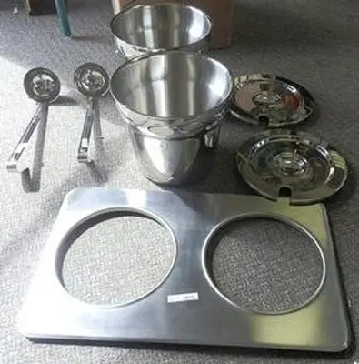 8 PIECE ROUND HOT FOOD WARMER - ANOTHER IDEAL BARGAIN