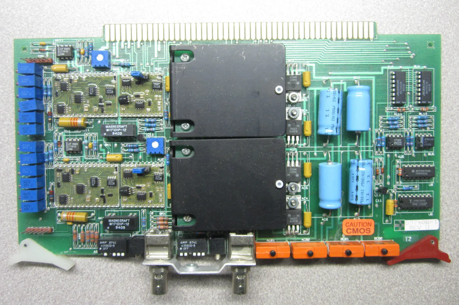 USED GOULD MODICON 897406-1 PC BOARD 8974061