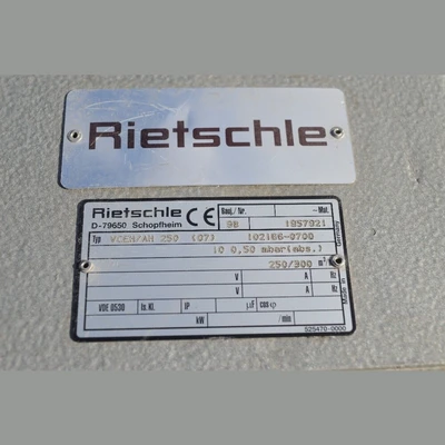 Rietschle Dual Vacuum Pumps