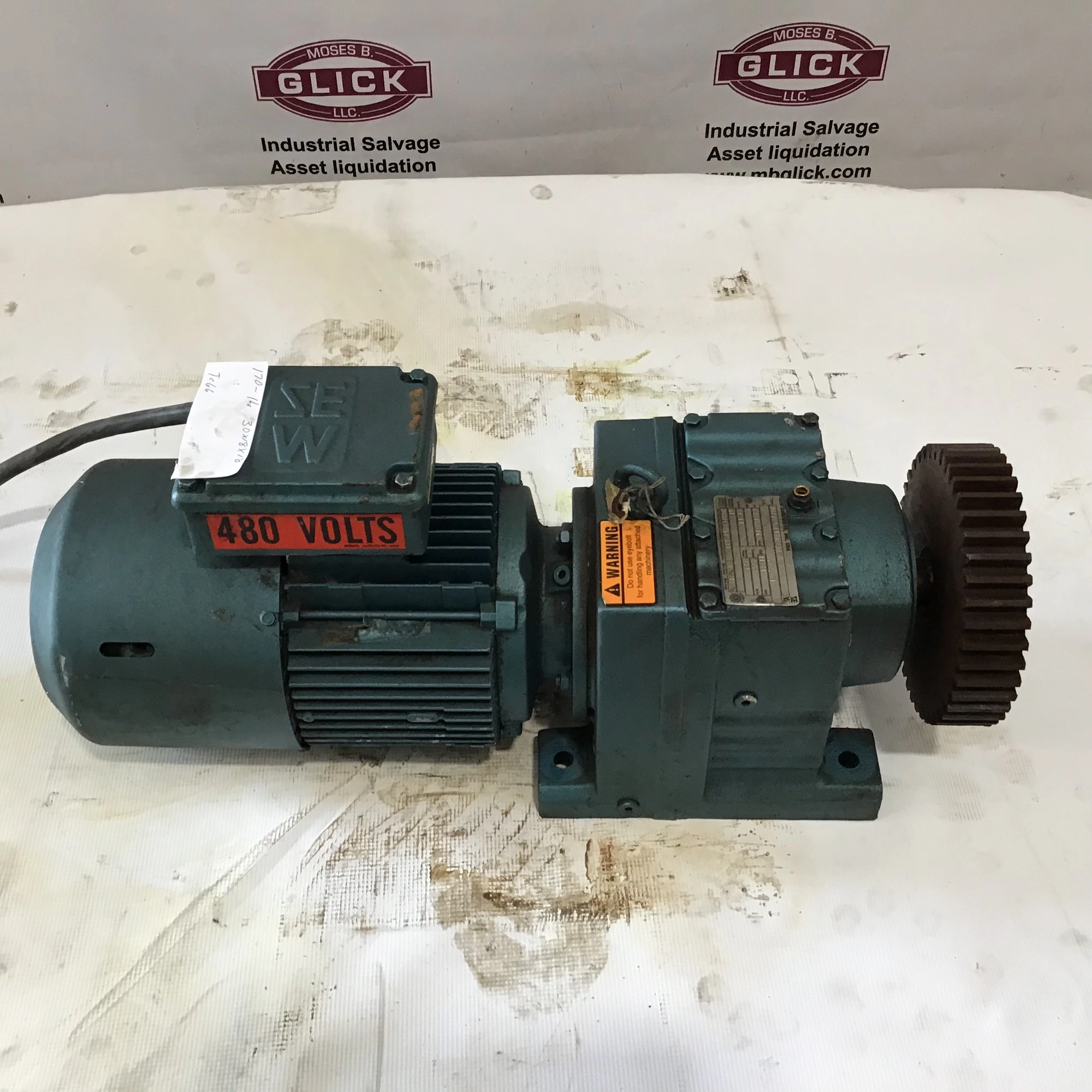 Sew-Eurodrive R67DT90L4BMG2HR Gear Reducer Ratio: 28.13:1 2 hp