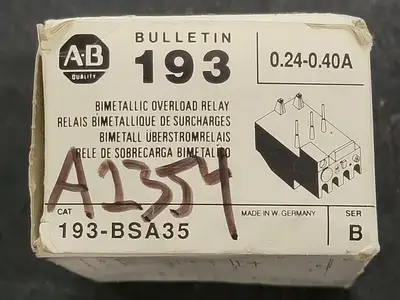 USED ALLEN-BRADLEY 193-BSA35