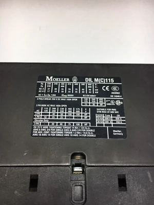 USED moeller DIL M115