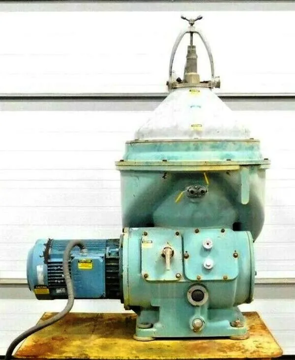 (2) Alfa-Laval FOPX 609 TFD-24-60 oil purifiers, 316SS.