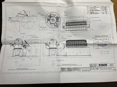 USED MECFAB PAPER MACHINE