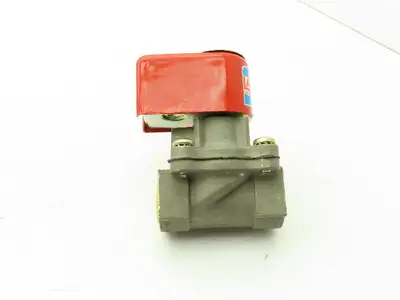 Lancer 2LB26L220 2-Way Skinner Solenoid Valve 1/2" NPT N.C. 0-40psi MISSING COIL