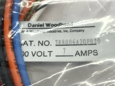 New | in-Stock Woodhead Mini-Change Receptacle 8P Male Straight 2' Bus Bars & Plugs Michigan US | Maverick Industrial Sales #1402252