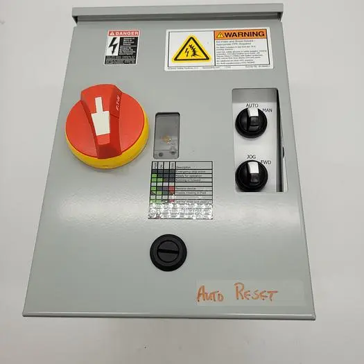 Used UNBRANDED ENCLOSED INDUSTRIAL CONTROL PANEL B 24602368 Electrical Panels | ND Industrial Surplus #1225079