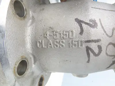 Jamesbury 4" 5150 31 3600TT 316SS Flanged Ball Valve & Pneumatic Actuator ST400B