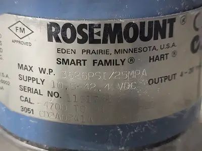 Flow Meter Assembly w/ Transmitter 3051