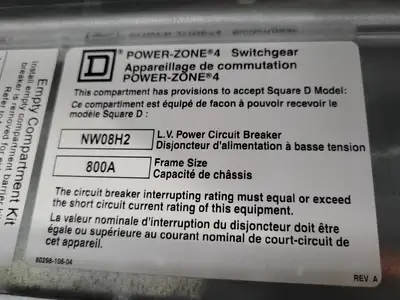 USED SQUARE D POWER-ZONE 4