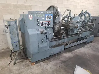 Used 1962 LEBLOND SLIDING GAP BED Gap Lathes Pennsylvania US | Hildebrand Machinery Co. #1486033