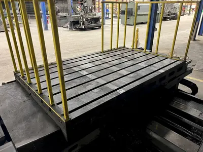 4" SHIBAURA MODEL BT-10B TABLE TYPE HORIZONTAL BORING MILL: STOCK #18188