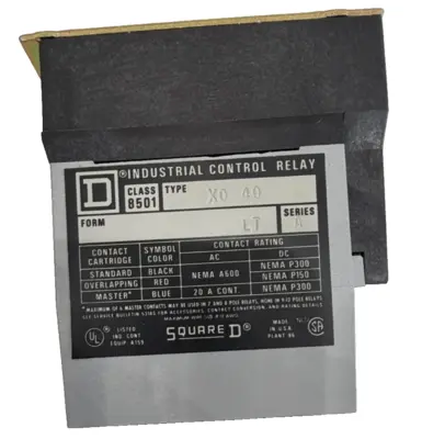 NEW SQUARE D 8501-XO-40-XL MECHANICAL LATCH RELAY 8501XO40XL