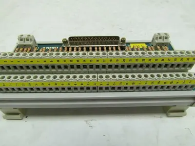 Num Interface Terminal Board Connector Assy 92002100501-C DIN Rail Mount