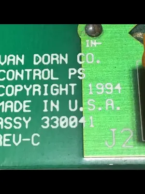 USED VAN DORN PC330-041