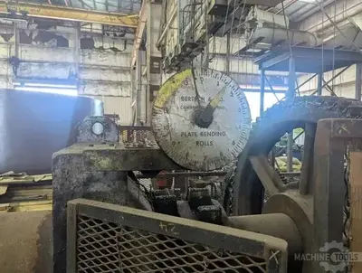Used BERTSCH MODEL 20 Plate Bending Rolls including Pinch Arizona US | KD Machinery #1411749