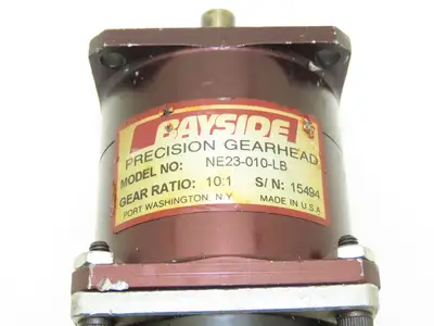 Bayside Compumotor NE23-010-LB Inline Gearmotor 10:1 Precision Gearhead