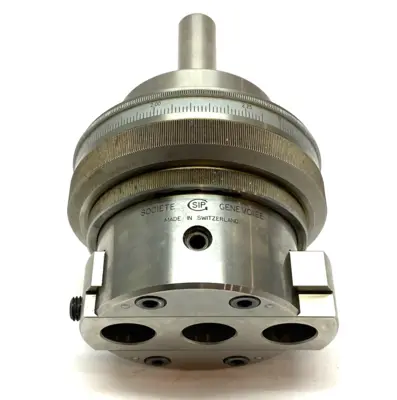 USED SOCIETE SIP GENEVOISE UNIVERSAL MACHINE BORING HEAD 0-2.25"