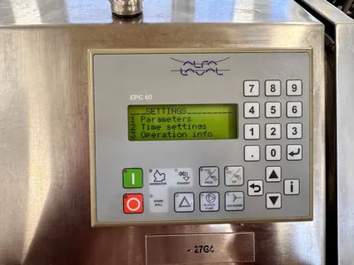 Alfa-Laval LAPX 404 SGP-31G/GC CLARA 20 HF clarifier skid, 316L SS.